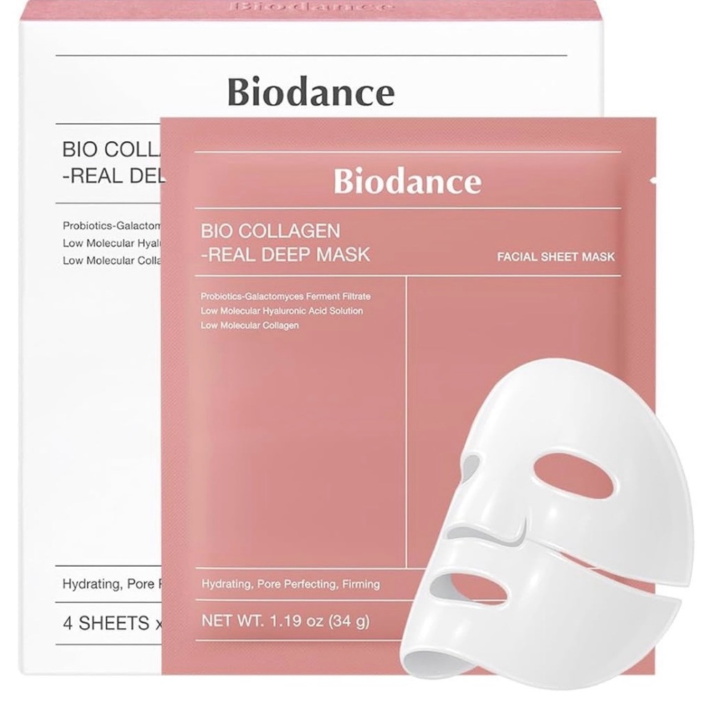 K-Beauty Biodance‎ Pink Bio Collagen Facial Sheet Mask